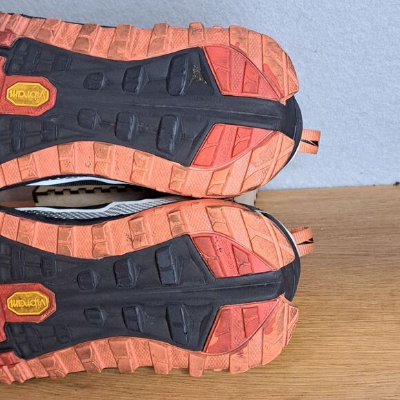 Altra Olympus 4 Trail Running Shoes Women 8.5 Vibram Megagrip Lightweight Blue - Picture 13 of 14